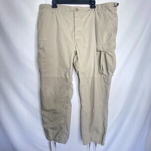 Propper Tactical Cargo Pants XL Khaki Cotton Blend Military Style